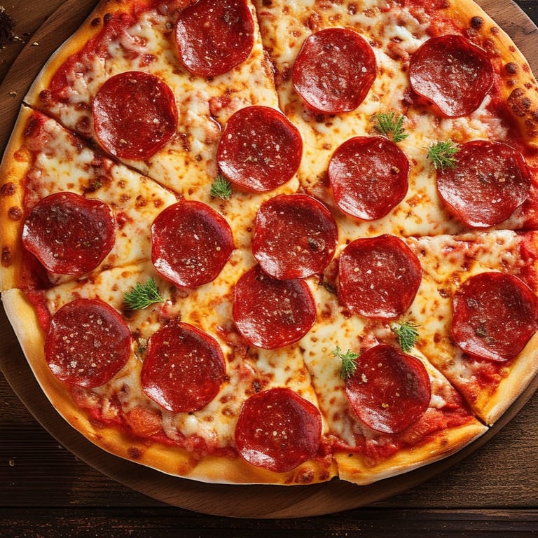 Delicious Pepperoni Pizza: A Crowd Favorite