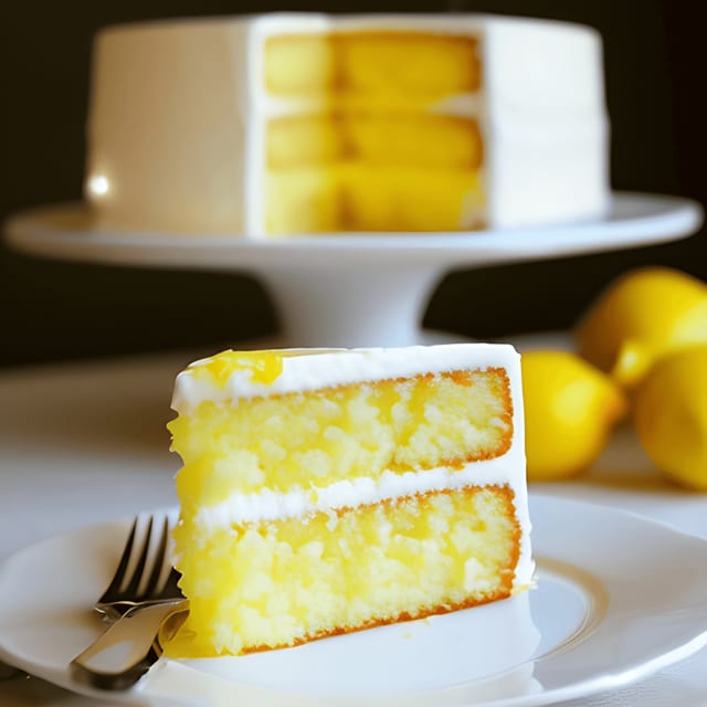 Lemon Sponge Cake.
