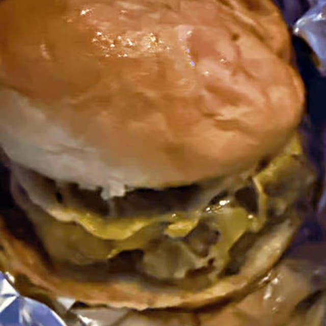 Pines House Burger.