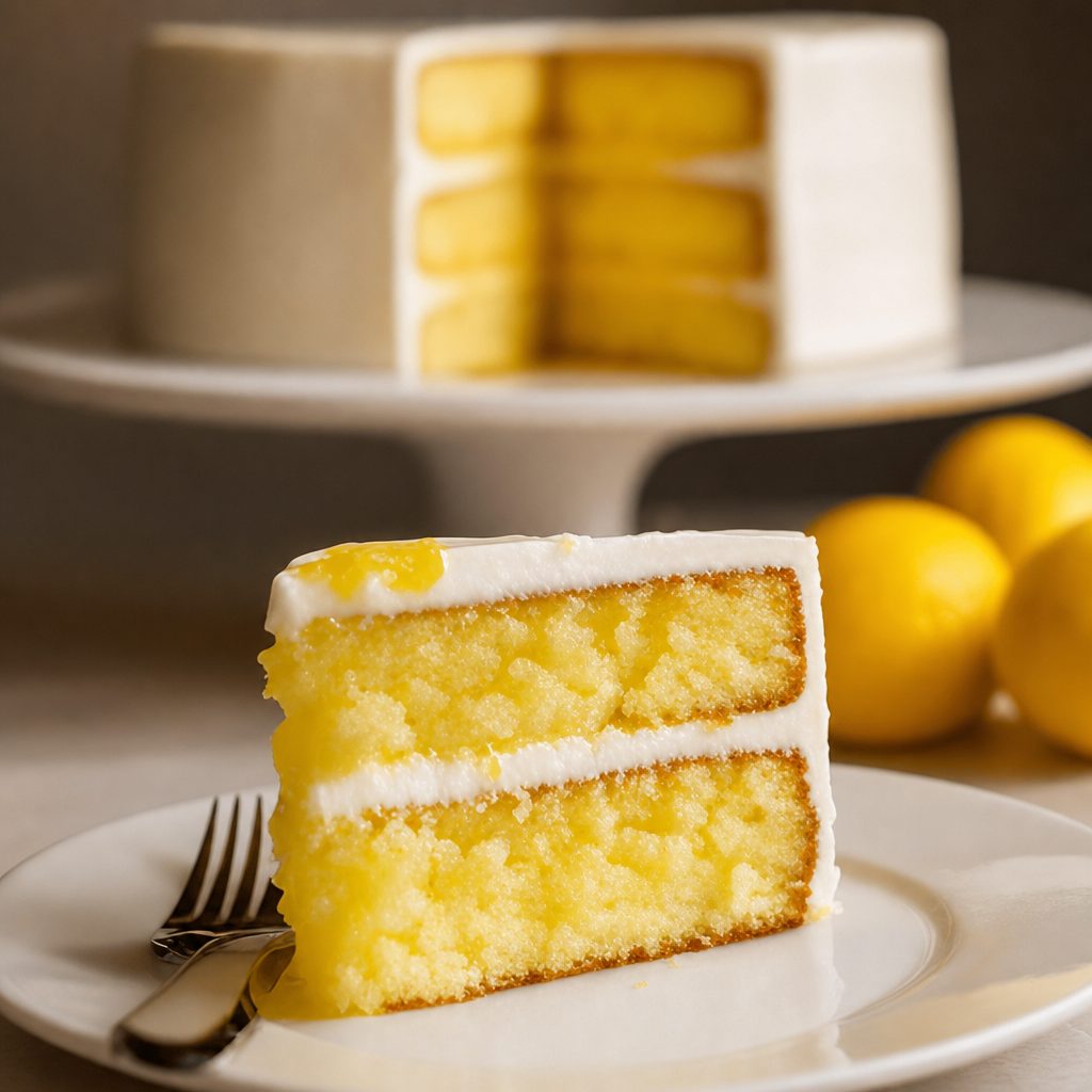 Lemon Sponge Cake.
