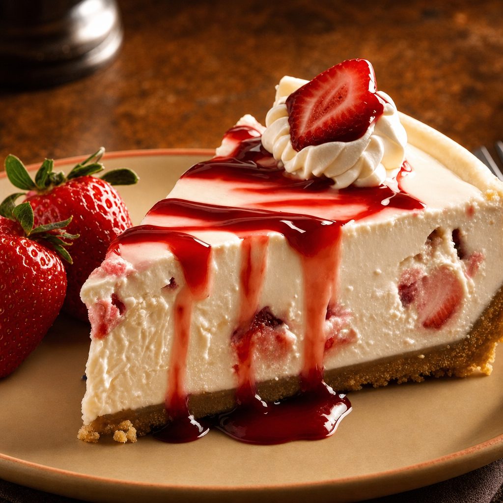Strawberry Cheese Cake.