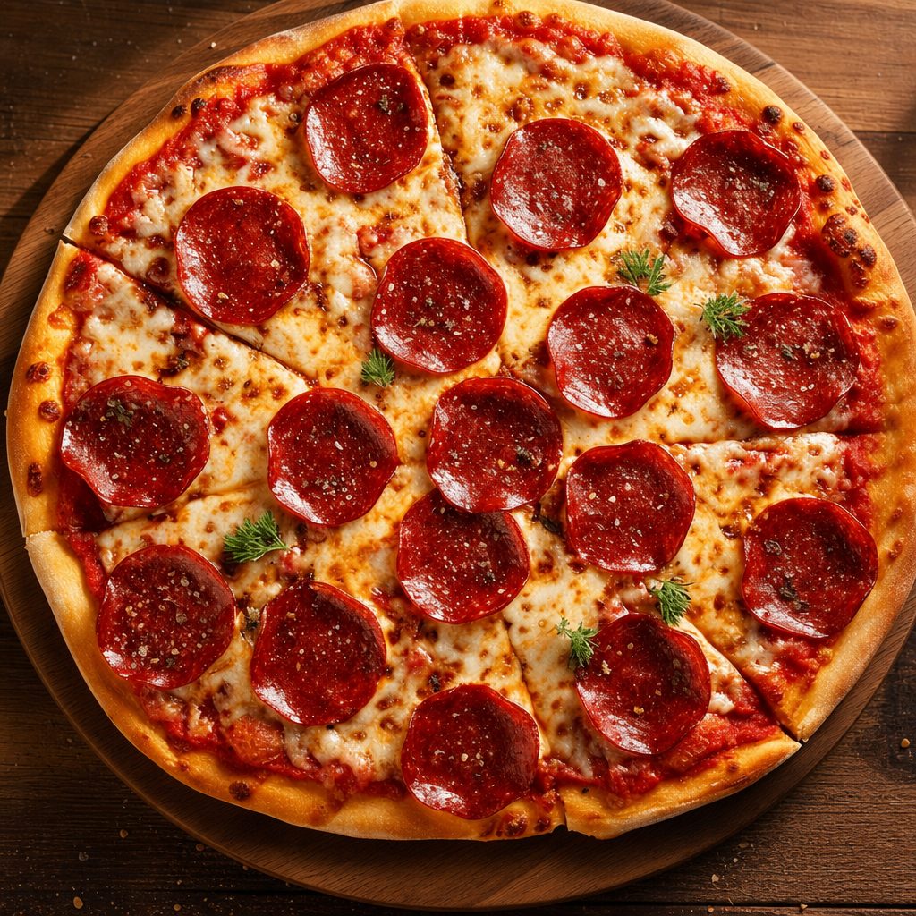 Pepperoni Pizza.