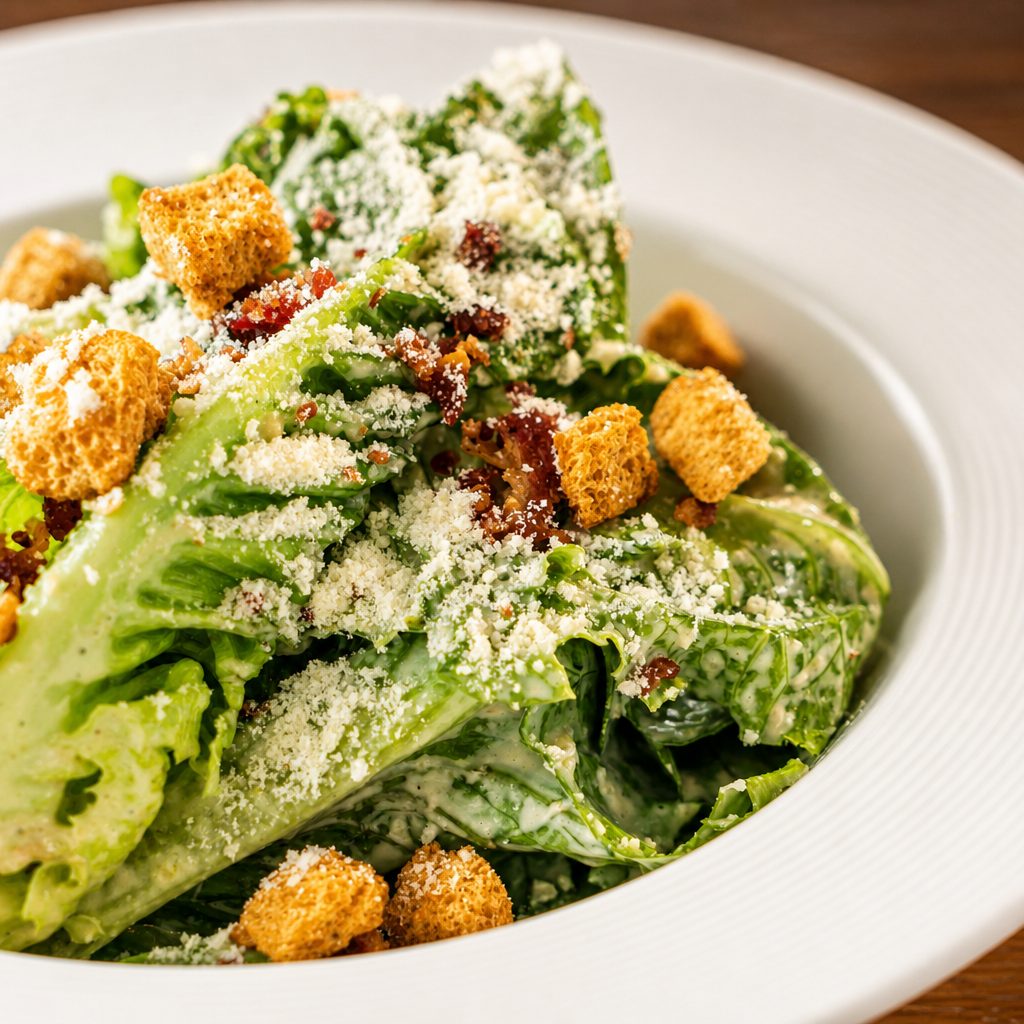 Classic Caesar Salad.