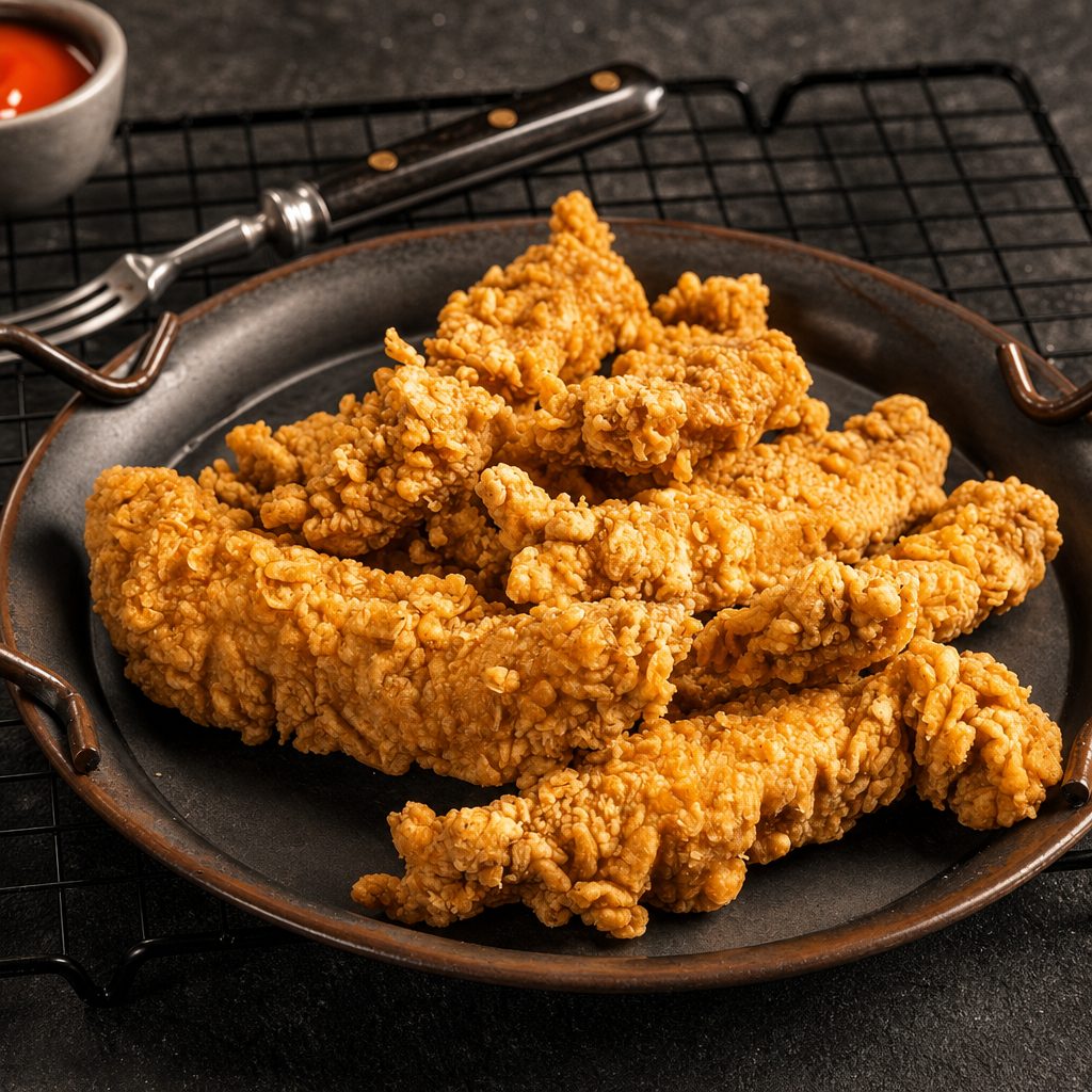 Handcrafted Chicken Tenders.