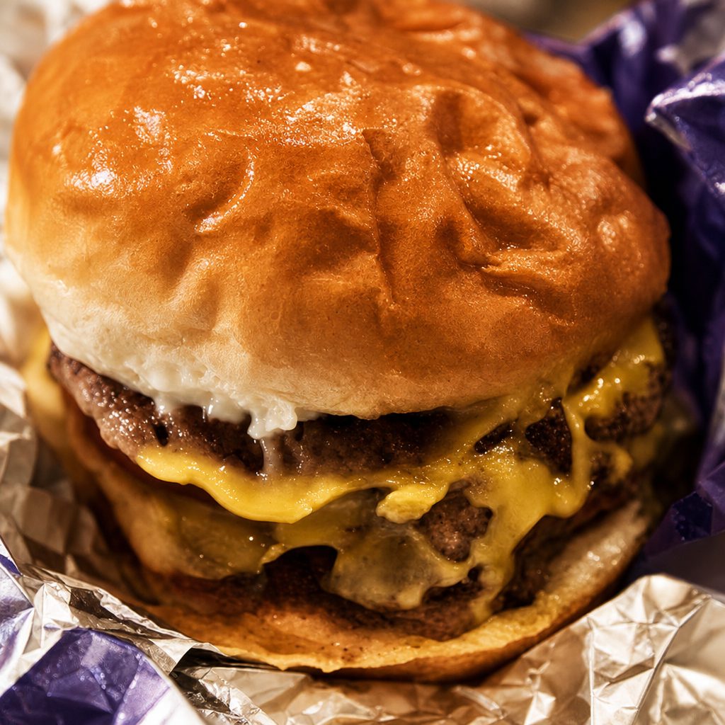 Pines House Burger.